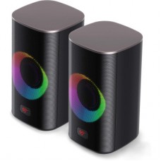 Акустична система Havit HV-SK212SE USB RGB Black (6939119080501) - Фото