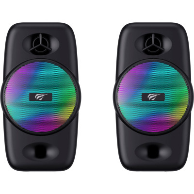 Акустическая система Havit HV-SK213 USB RGB Black (6939119073060)