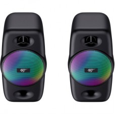 Акустична система Havit HV-SK213 USB RGB Black (6939119073060) - Фото