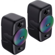 Акустична система Havit HV-SK213 USB RGB Black (6939119073060) - Фото
