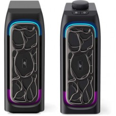 Акустична система Havit HV-SK215 Bluetooth USB Black (6939119081041) - Фото