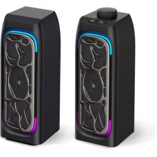 Акустична система Havit HV-SK215 Bluetooth USB Black (6939119081041) - Фото