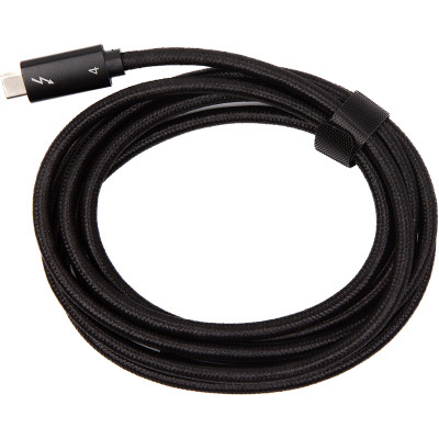 Дата кабель USB-C to USB-C 2.0m Thunderbolt 4 100 W (20V/5A) 8K60Hz PowerPlant (CA915040)