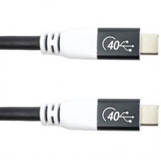 Дата кабель USB-C to USB-C 3.0m PD100W 40Gbps San Guan (CA914135) - Фото