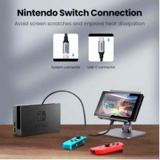 Дата кабель USB-C M/F 0.5m 5A USB 3.1 Gen2 10Gbps black UGREEN (80810) - Фото