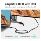 Дата кабель USB-C M/F 0.5m 5A USB 3.1 Gen2 10Gbps black UGREEN (80810)