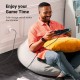Дата кабель USB-C M/F 0.5m 5A USB 3.1 Gen2 10Gbps black UGREEN (80810)