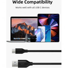 Дата кабель USB 3.0 AM to USB-C 1.5m Cabletime (CA915439) - Фото