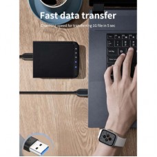 Дата кабель USB 3.0 AM to USB-C 1.5m Cabletime (CA915439) - Фото