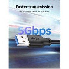 Дата кабель USB 3.0 AM to USB-C 1.5m Cabletime (CA915439) - Фото