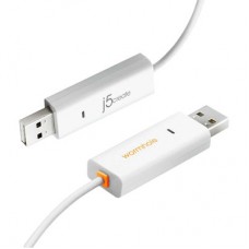 Дата кабель USB 2.0 AM/AM 1.8m Windows & Mac J5create (JUC400-N) - Фото
