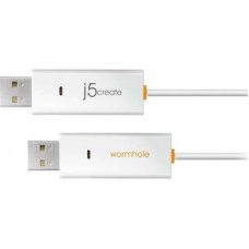 Дата кабель USB 2.0 AM/AM 1.8m Windows & Mac J5create (JUC400-N) - Фото