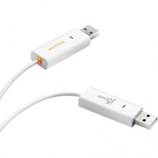 Дата кабель USB 2.0 AM/AM 1.8m Windows & Mac J5create (JUC400-N) - Фото