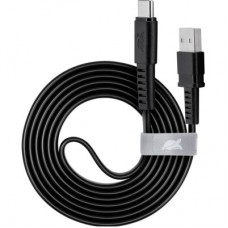 Дата кабель USB 2.0 AM to USB-C 1.2m black RivaCase (PS6002 BK12) - Фото