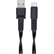 Дата кабель USB 2.0 AM to USB-C 1.2m black RivaCase (PS6002 BK12) - Фото