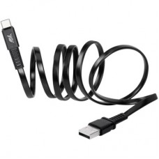 Дата кабель USB 2.0 AM to USB-C 1.2m black RivaCase (PS6002 BK12) - Фото
