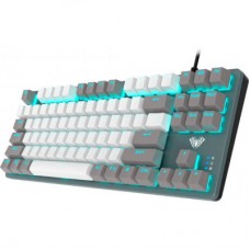 Клавіатура Aula F3287 Keycap KRGD Blue USB UA Grey/White (6948391240954) Клавіатура Aula F3287 Keycap KRGD Blue USB UA Grey/White (6948391240954) - Фото