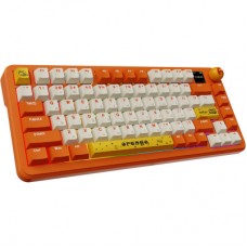 Клавиатура Ajazz AK820 MAX Avocado Switch Orange USB/Wireless/Bluetooth RGB UA Orange (AK820MAX-AS-OW) Клавиатура Ajazz AK820 MAX Avocado Switch Orange USB/Wireless/Bluetooth RGB UA Orange (AK820MAX-AS-OW) - Фото