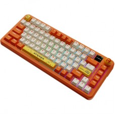 Клавиатура Ajazz AK820 MAX Avocado Switch Orange USB/Wireless/Bluetooth RGB UA Orange (AK820MAX-AS-OW) Клавиатура Ajazz AK820 MAX Avocado Switch Orange USB/Wireless/Bluetooth RGB UA Orange (AK820MAX-AS-OW) - Фото