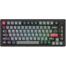 Клавіатура GamePro Asgard Yord Wireless/Bluetooth/USB UA Black (MK266BK) - Фото