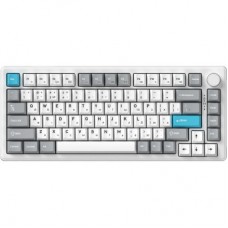 Клавіатура GamePro Asgard Yord Wireless/Bluetooth/USB UA White (MK266WH) - Фото