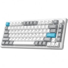 Клавіатура GamePro Asgard Yord Wireless/Bluetooth/USB UA White (MK266WH) - Фото