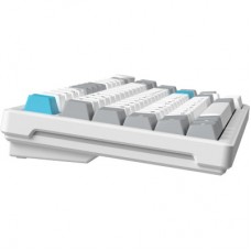 Клавіатура GamePro Asgard Yord Wireless/Bluetooth/USB UA White (MK266WH) - Фото