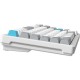 Клавіатура GamePro Asgard Yord Wireless/Bluetooth/USB UA White (MK266WH)