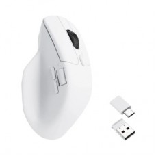 Мышка Keychron M6 Wireless/Bluetooth/USB White (M6-A3) - Фото