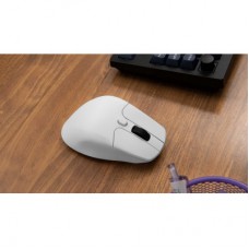 Мышка Keychron M6 Wireless/Bluetooth/USB White (M6-A3) - Фото