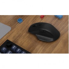 Мышка Keychron M6 Wireless/Bluetooth/USB Black (M6-A1) - Фото