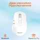 Мышка Meetion BTM032 Wireless/Bluetooth/USB White (MT-BTM032-B) Мышка Meetion BTM032 Wireless/Bluetooth/USB White (MT-BTM032-B)