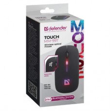 Мишка Defender Touch MM-997 Silent Wireless RGB Black (52997) - Фото