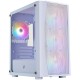 Корпус 1stPlayer X3-M-WH-4F1-W