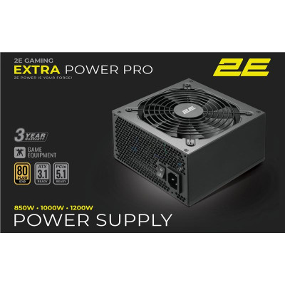 Блок живлення 2E 1200W Extra Power Pro ATX3.1 GEN5.0 (2E-EP1200GMII-140)