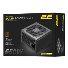 Блок живлення 2E 650 W Solid Power Pro ATX3.1 GEN5.0 (2E-SP650BRSMII-120) - Фото