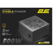 Блок живлення 2E 500 W Stable Power ATX3.1 (2E-ST500BR-120)