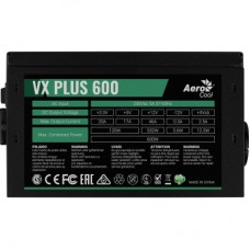 Блок питания AeroCool 600W VX Plus Stealth (ACPN-VS60NEY.12) - Фото