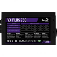 Блок питания AeroCool 750W VX Plus Stealth (ACPN-VS75AEY.12) - Фото