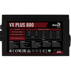 Блок питания AeroCool 800W VX Plus Stealth (ACPN-VS80AEY.12) - Фото
