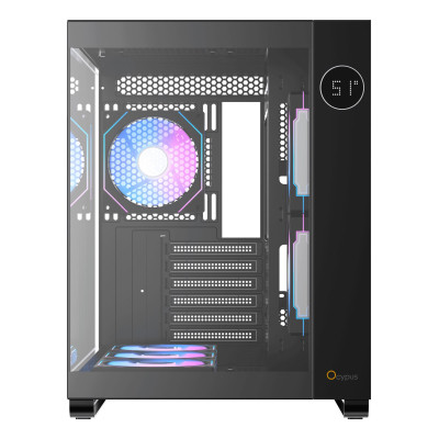 Корпус OCYPUS IOTA C70 BK ARGB (IOTA-C70-BKD600XX-GL)