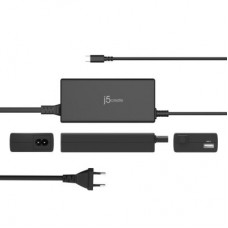 Блок живлення до ноутбука J5create USB-C/PD/90W, USB-A/10W (JUP2290C-EN) - Фото