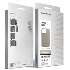 Чохол для мобільного телефона Armorstandart FAKE Leather Case Apple iPhone 15 Pro Max Grey (ARM76307) Чохол для мобільного телефона Armorstandart FAKE Leather Case Apple iPhone 15 Pro Max Grey (ARM76307) - Фото