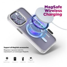 Чохол для мобільного телефона Armorstandart Unit MagSafe Samsung S25 Ultra Matte Clear Silver (ARM82266) Чохол для мобільного телефона Armorstandart Unit MagSafe Samsung S25 Ultra Matte Clear Silver (ARM82266) - Фото