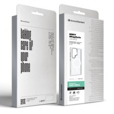 Чохол для мобільного телефона Armorstandart Unit MagSafe Samsung S25 Ultra Matte Clear Silver (ARM82266) Чохол для мобільного телефона Armorstandart Unit MagSafe Samsung S25 Ultra Matte Clear Silver (ARM82266) - Фото