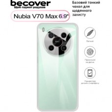 Чехол для мобильного телефона BeCover Nubia V70 Max Transparancy (713565) - Фото
