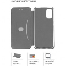 Чохол для мобільного телефона ColorWay Simple Book Samsung Galaxy A07 black (CW-CSBSGA075-BK) - Фото