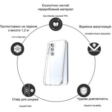 Чохол для мобільного телефона Drobak Acrylic with Airbag Samsung A26 5G (858517) Чохол для мобільного телефона Drobak Acrylic with Airbag Samsung A26 5G (858517) - Фото