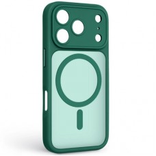 Чехол для мобильного телефона Armorstandart Lush MagCase Apple iPhone 17 Pro Dark Green (ARM87491) Чехол для мобильного телефона Armorstandart Lush MagCase Apple iPhone 17 Pro Dark Green (ARM87491) - Фото