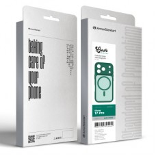 Чехол для мобильного телефона Armorstandart Lush MagCase Apple iPhone 17 Pro Dark Green (ARM87491) Чехол для мобильного телефона Armorstandart Lush MagCase Apple iPhone 17 Pro Dark Green (ARM87491) - Фото
